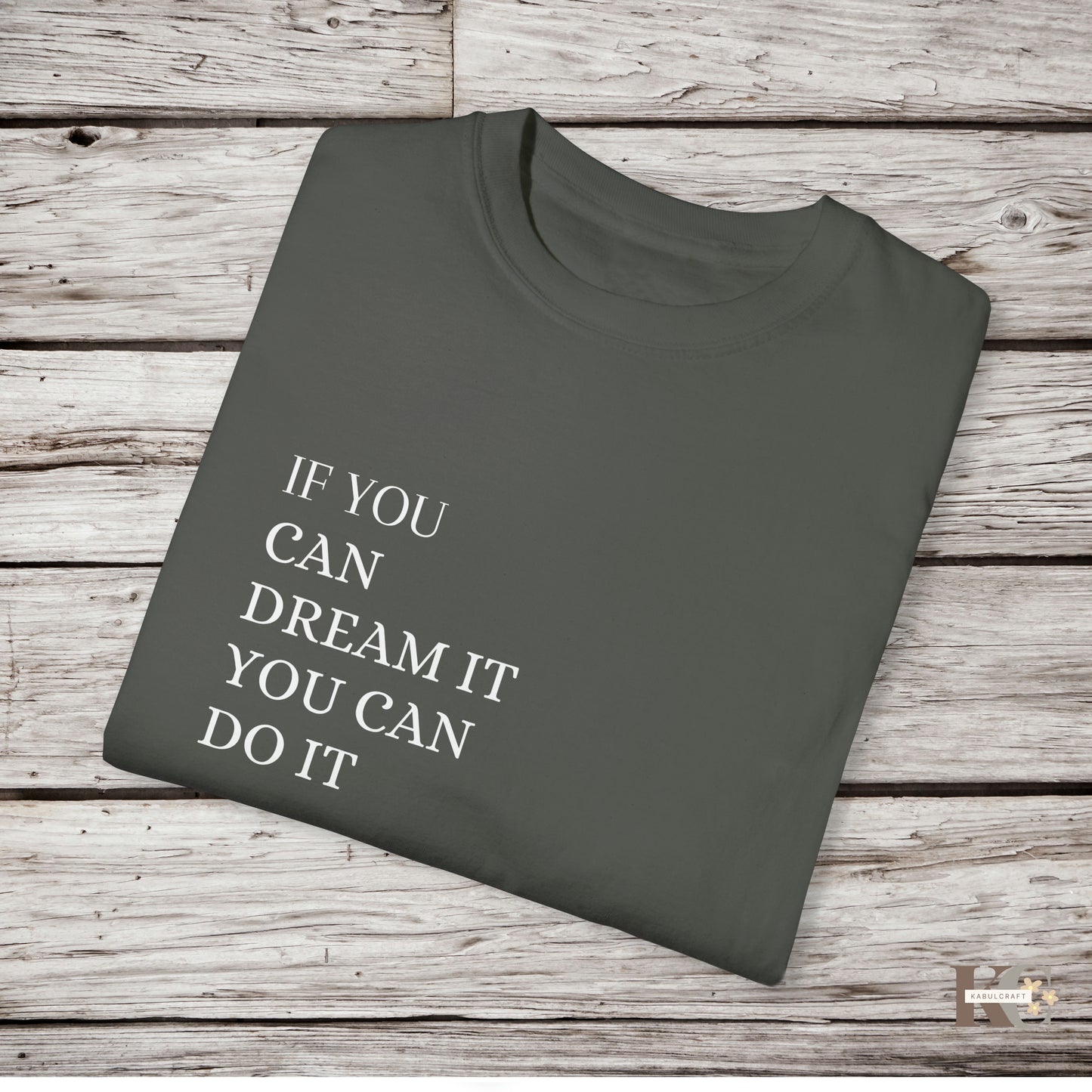 if you can ... Men’s black T-shirt