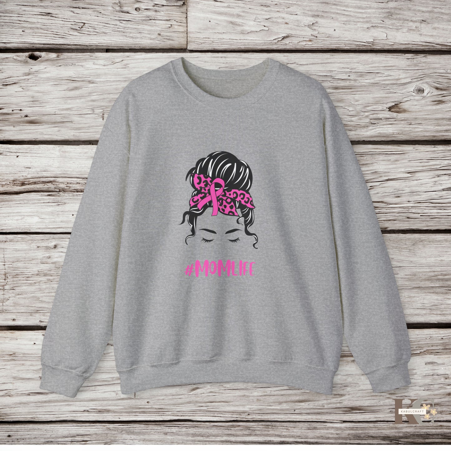 mom life Unisex Heavy Blend™ Crewneck Sweatshirt