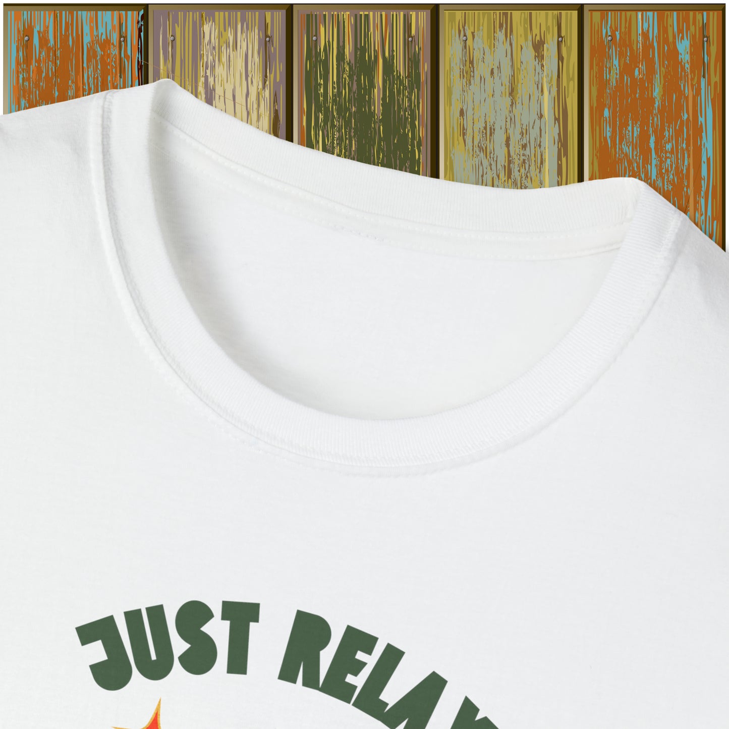 just relax women  Softstyle T-Shirt