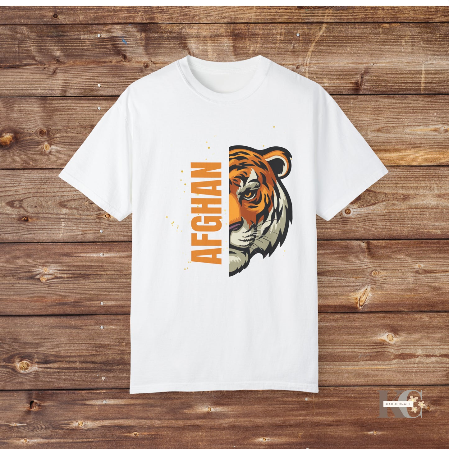 Men’s letter tiger T-shirt