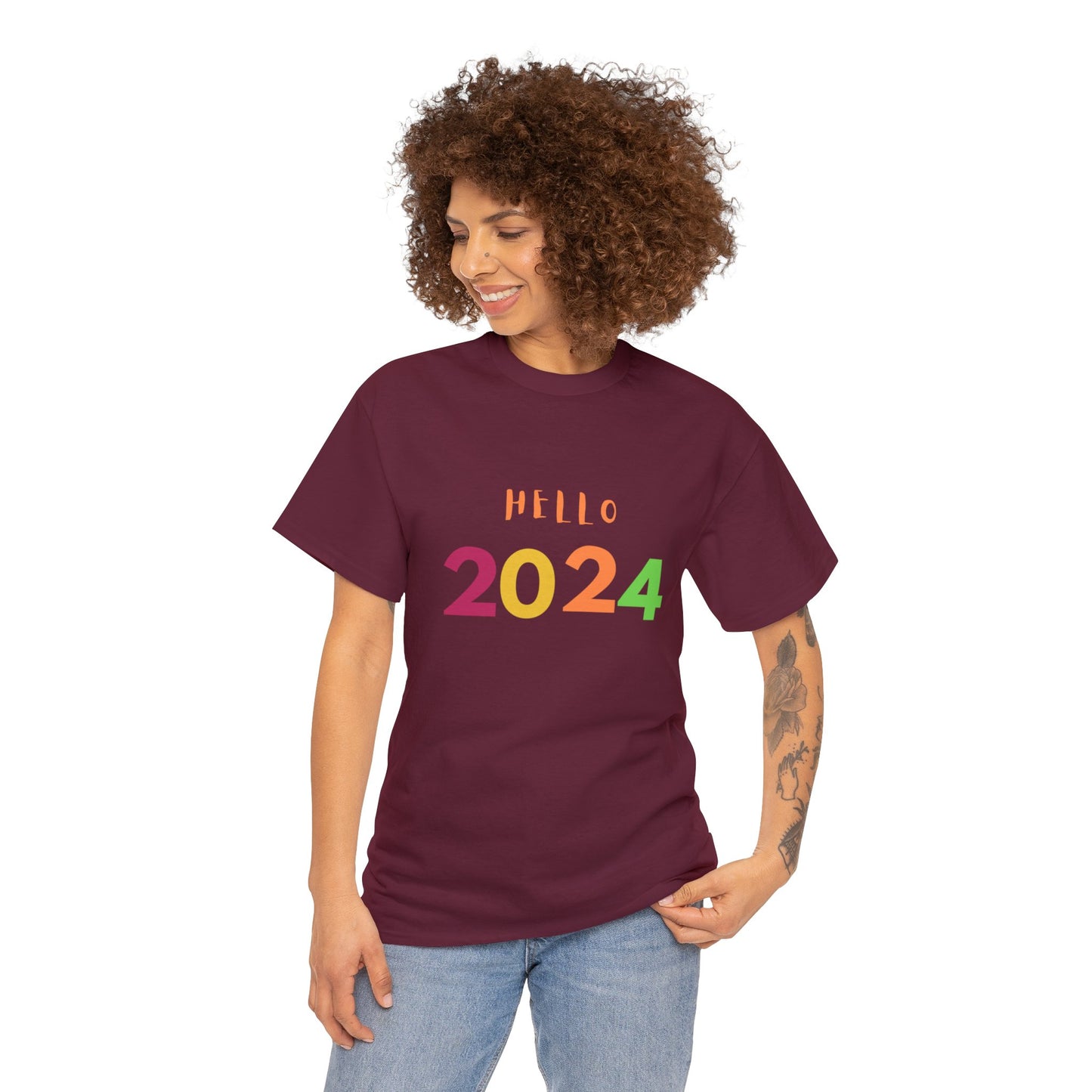 happy new year shirts Unisex Heavy Cotton Tee