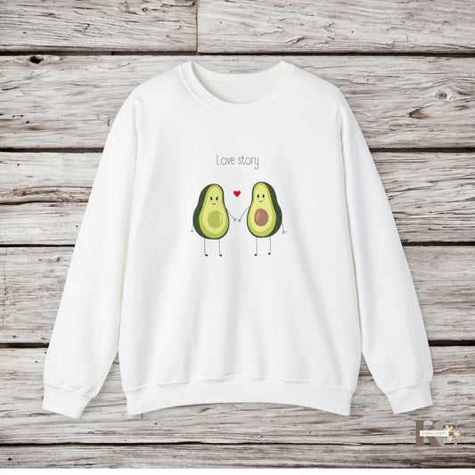 women love story  Crewneck Sweatshirt