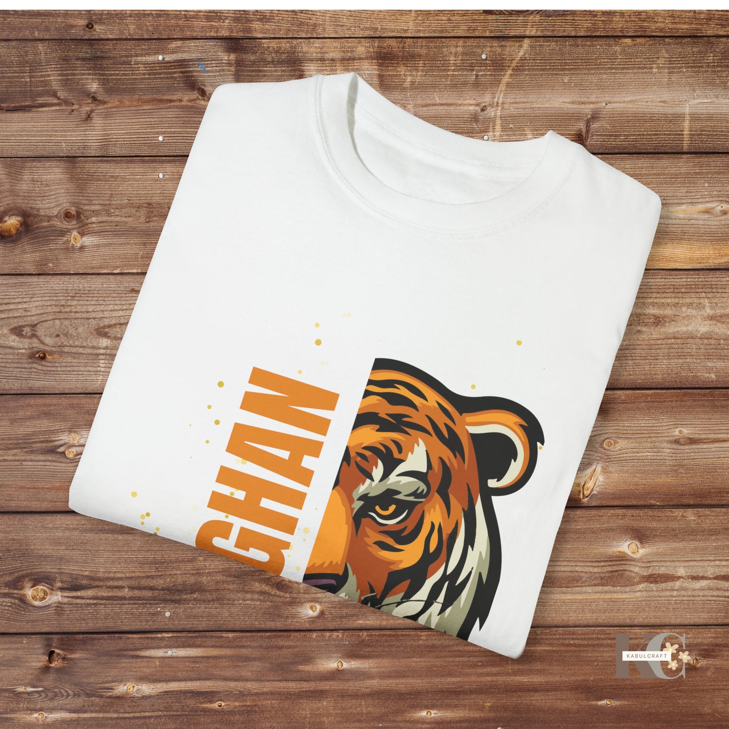 Men’s letter tiger T-shirt