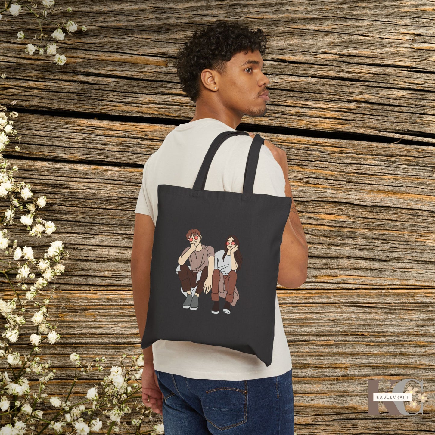 Cotton Canvas Tote Bag