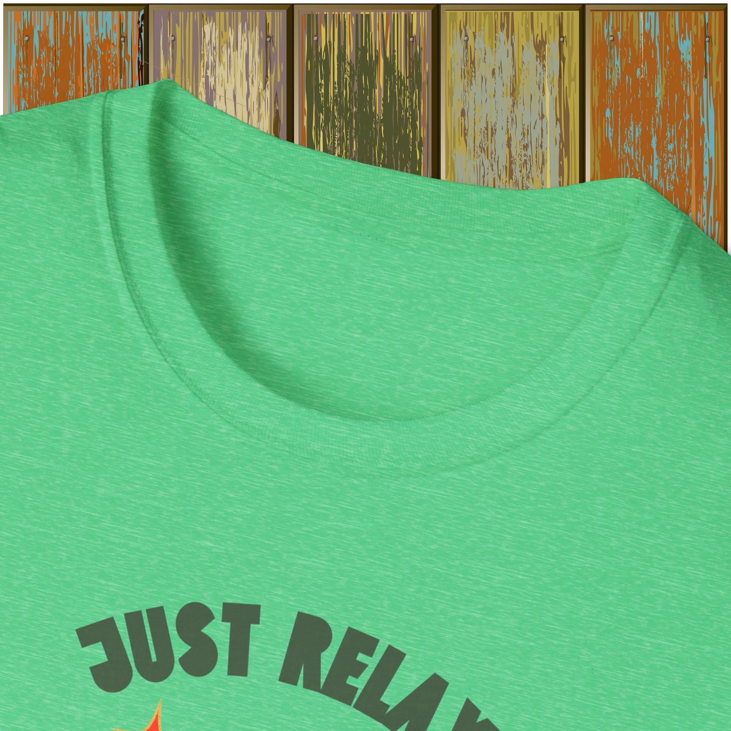 just relax women  Softstyle T-Shirt