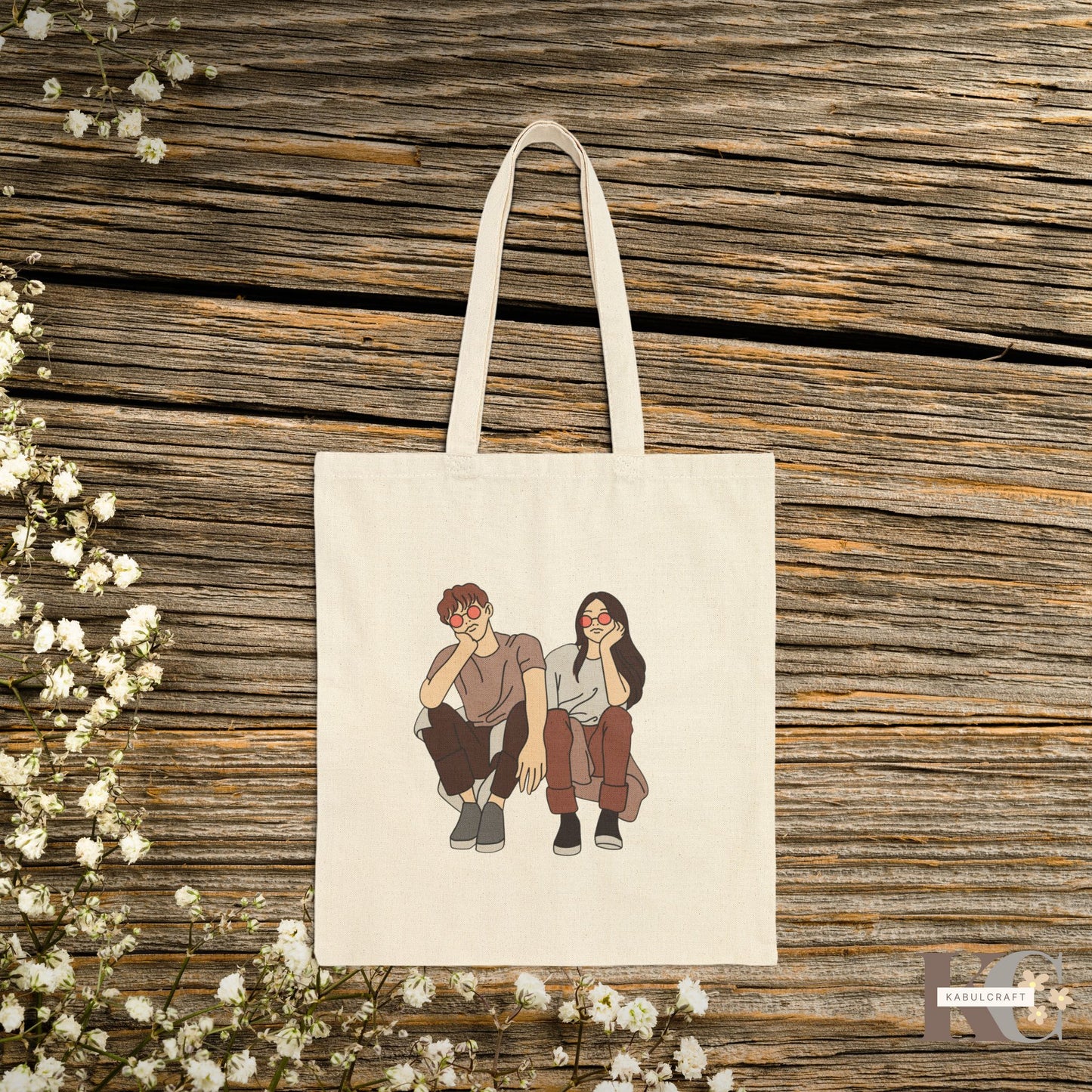 Cotton Canvas Tote Bag