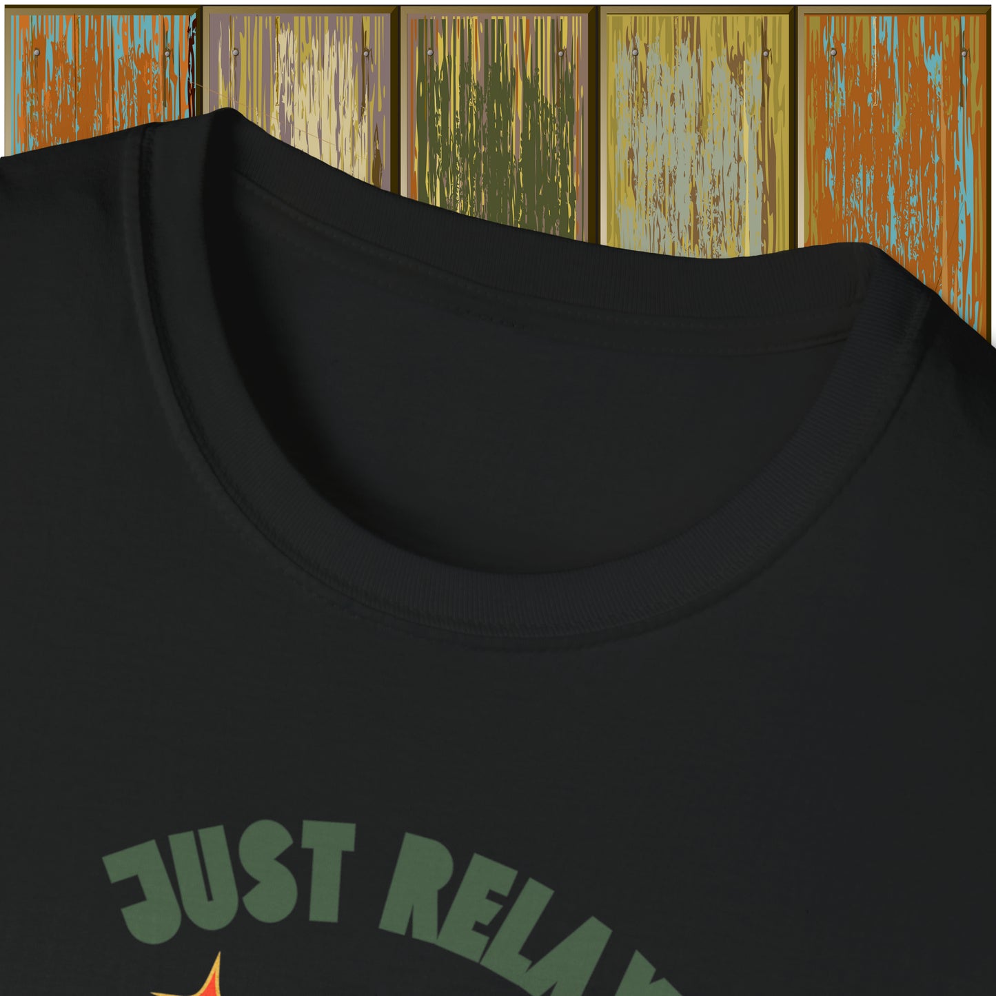 just relax women  Softstyle T-Shirt