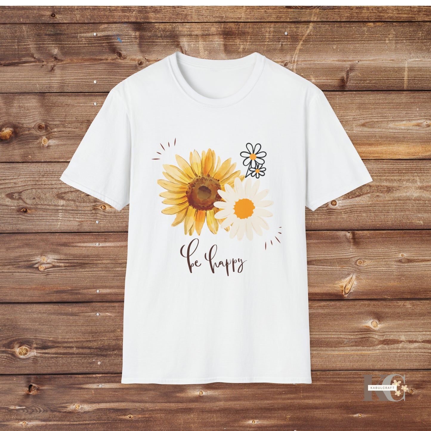 flower letter T-Shirt