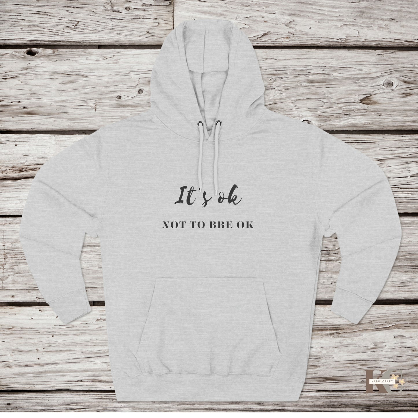 It’s ok to be not ok Men's Unisex Premium Pullover Hoodie