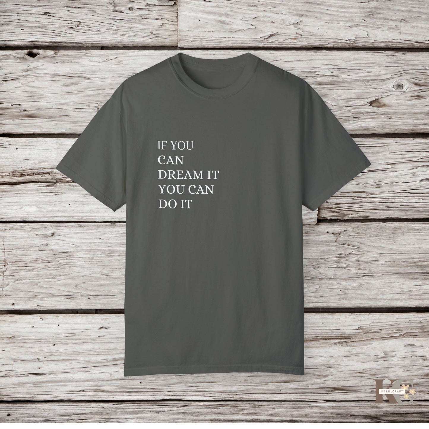 if you can ... Men’s black T-shirt