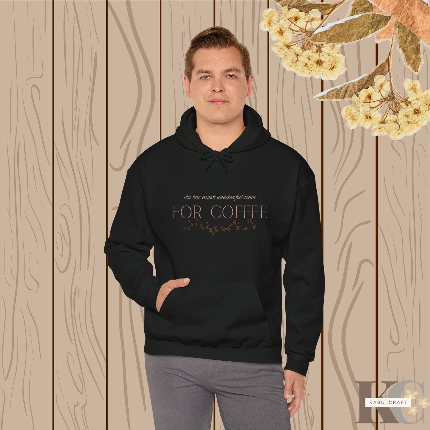 its the most wonderful time for coffee Hooded Sweatshirt