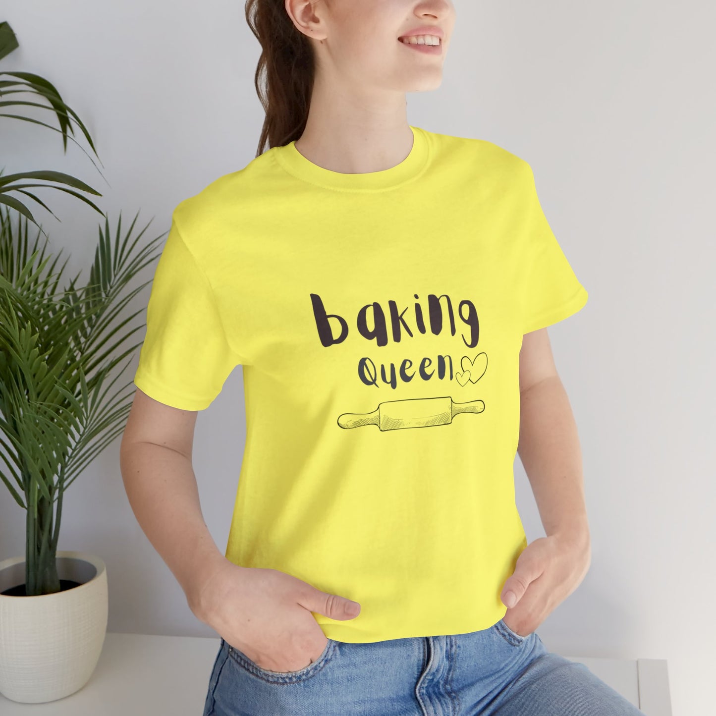 baking queen women Unisex Jersey Short Sleeve Tee