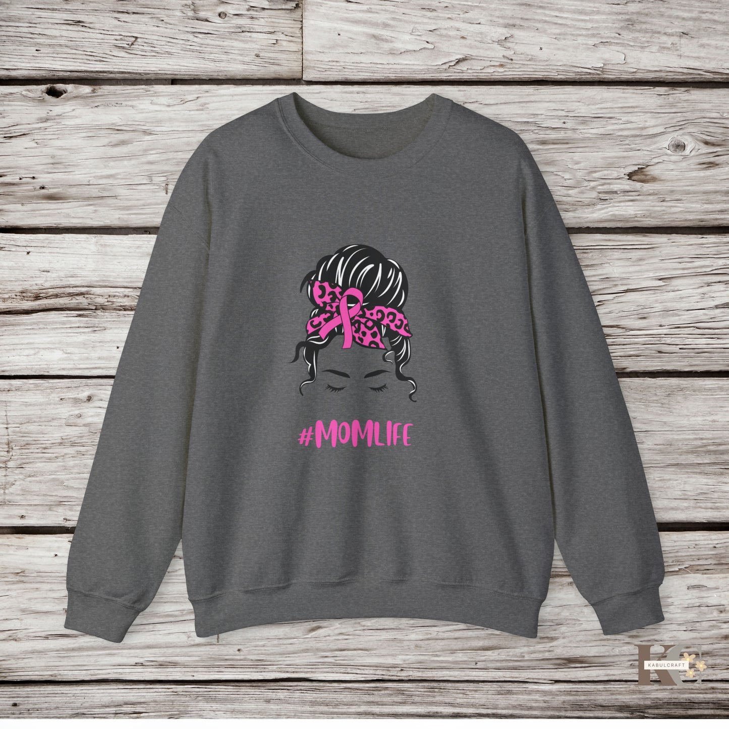 mom life Unisex Heavy Blend™ Crewneck Sweatshirt