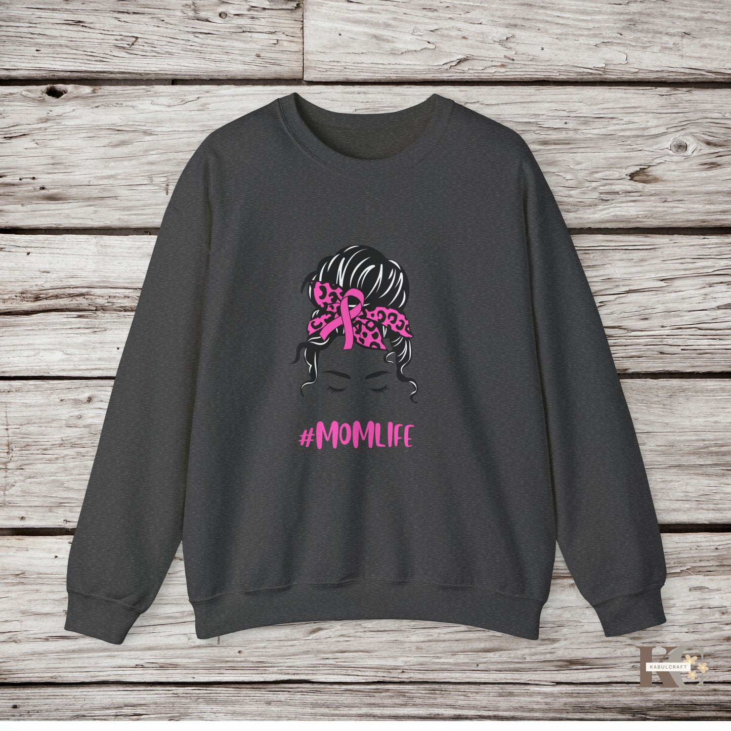 mom life Unisex Heavy Blend™ Crewneck Sweatshirt