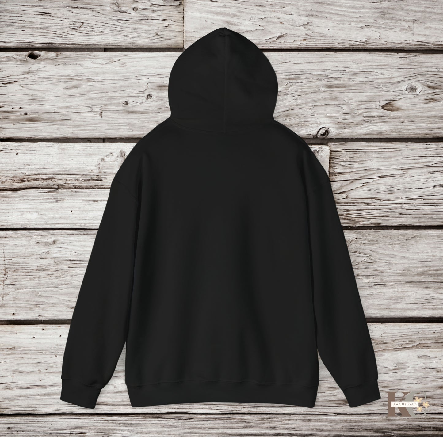 Black graphic letter cute  Hooded Sweatshirt