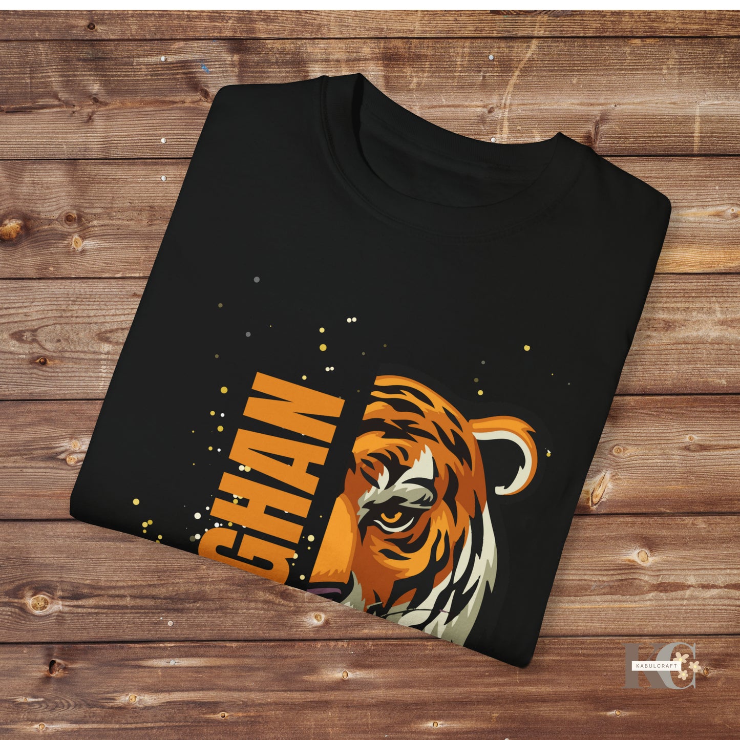 Men’s letter tiger T-shirt