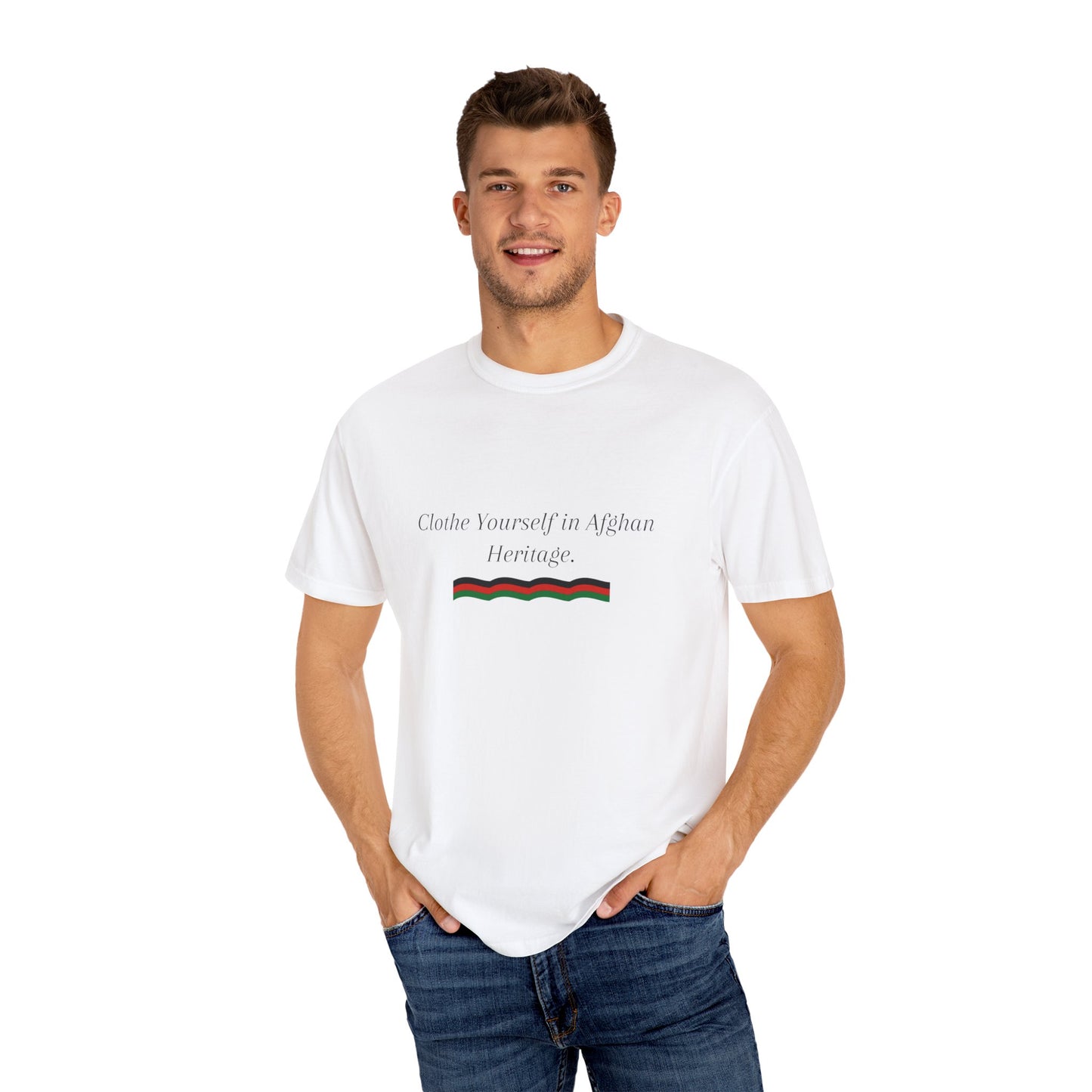 Clothe Yourself in Afghan Heritage men t shirt