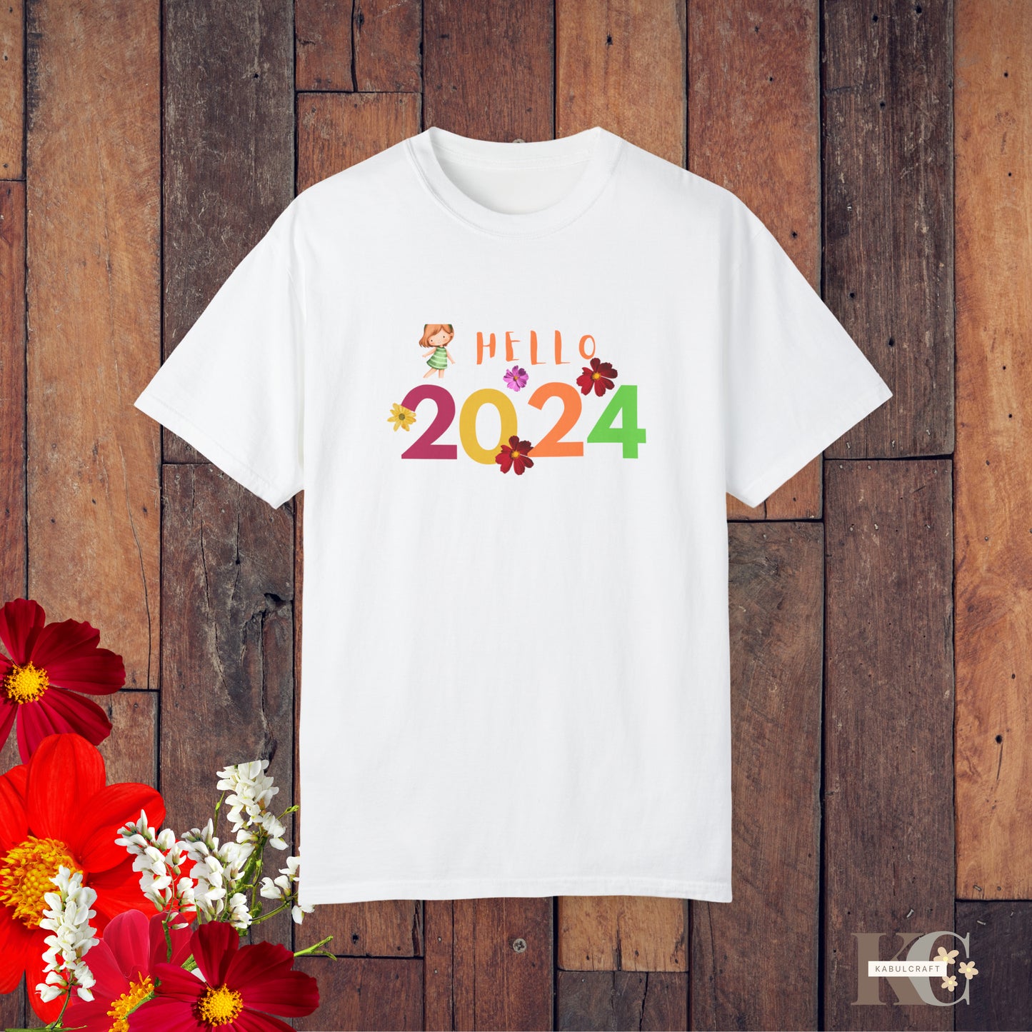 2024 new Unisex Garment-Dyed T-shirt