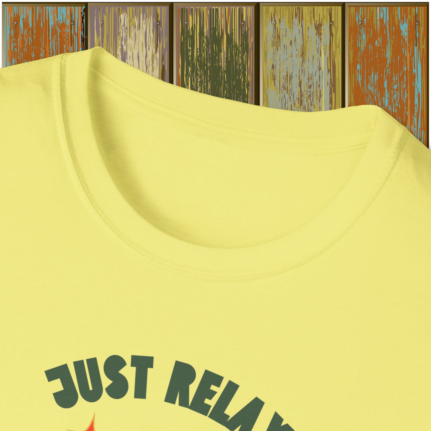 just relax women  Softstyle T-Shirt