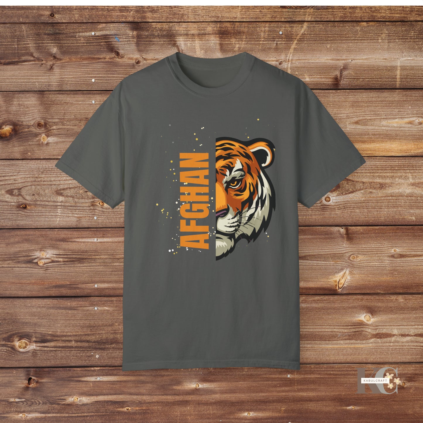 Men’s letter tiger T-shirt