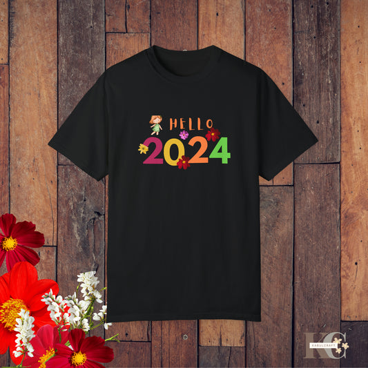 2024 new Unisex Garment-Dyed T-shirt