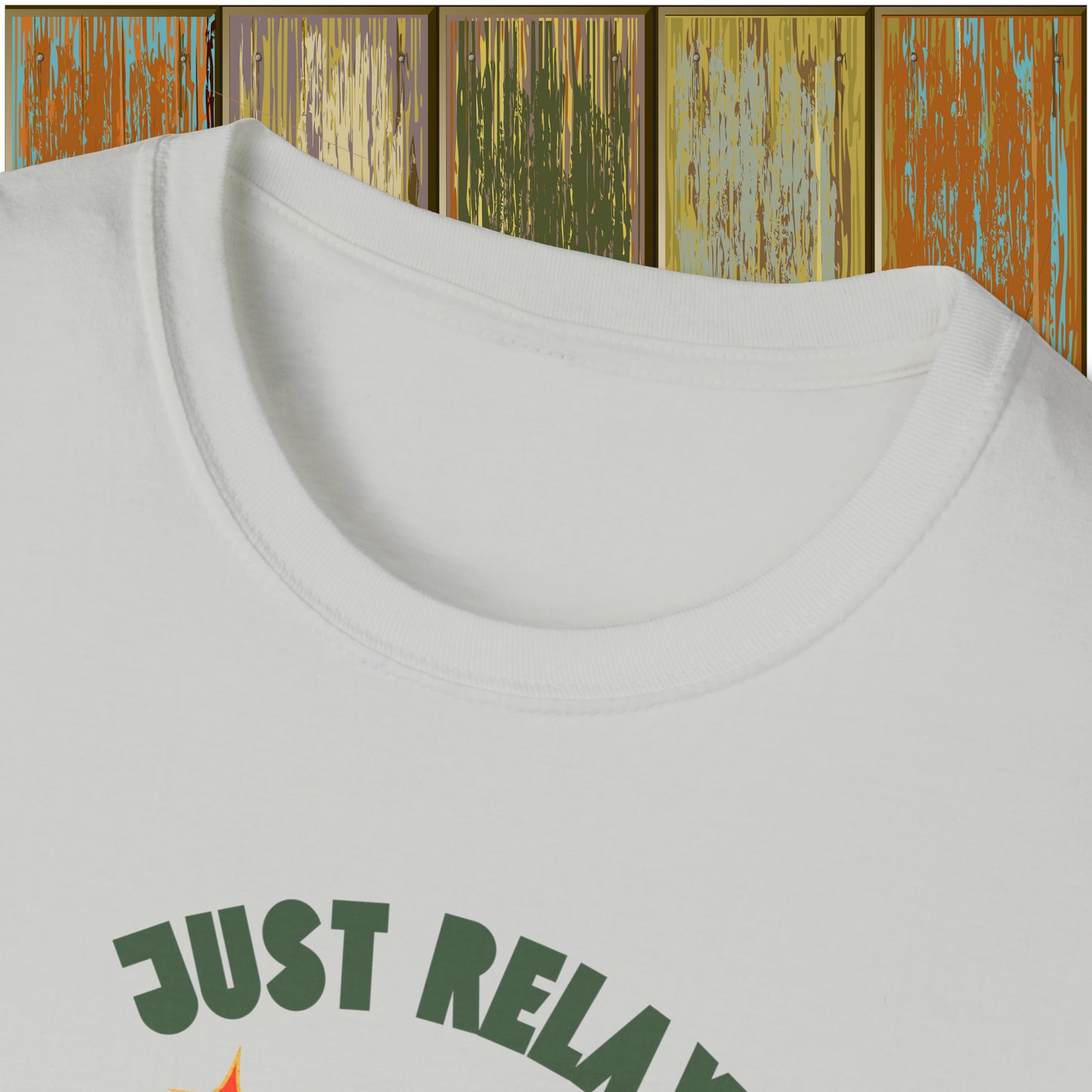 just relax women  Softstyle T-Shirt