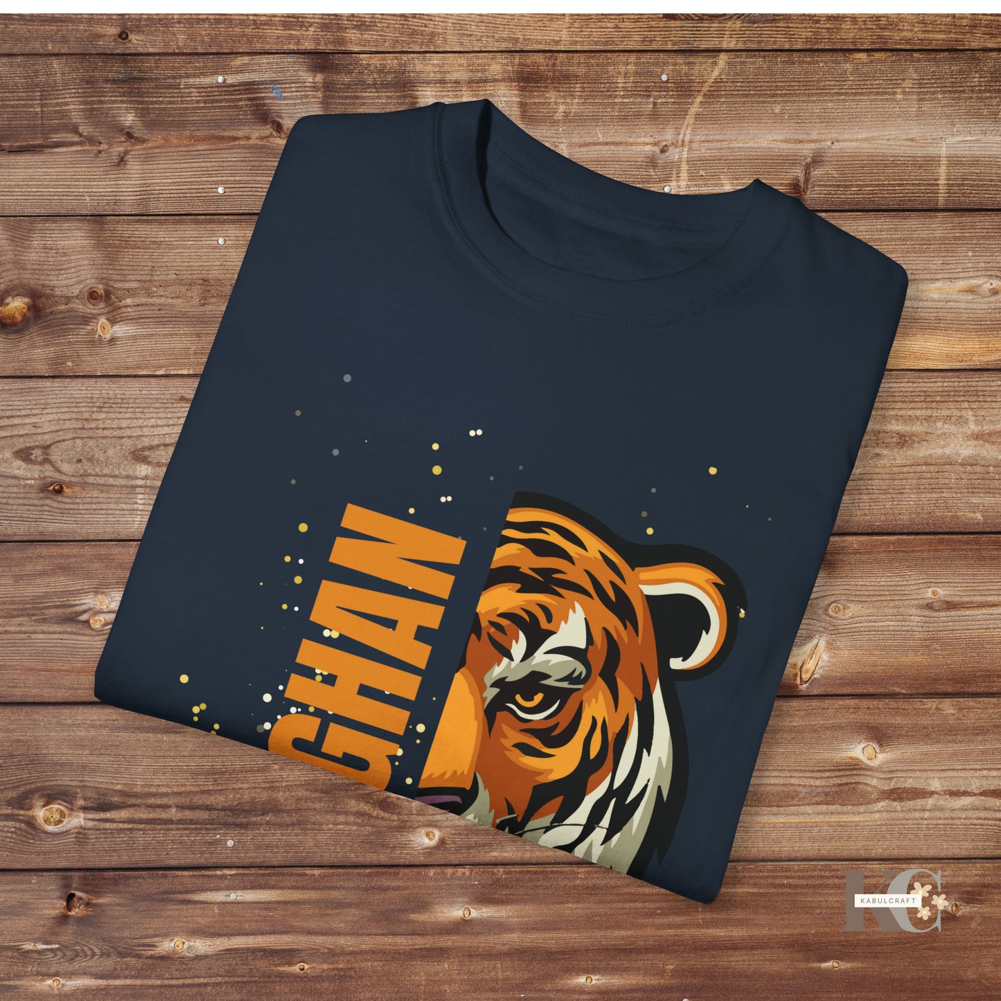 Men’s letter tiger T-shirt