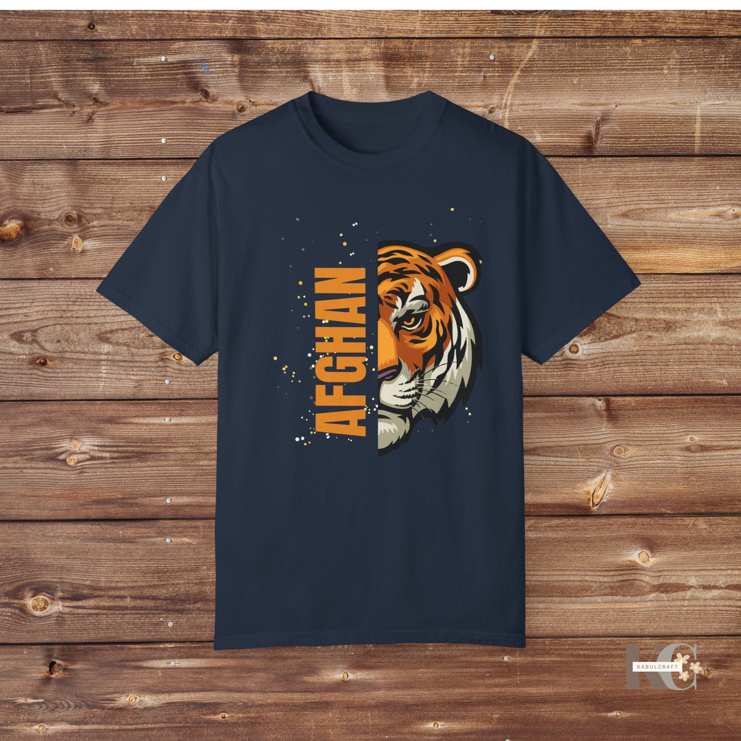 Men’s letter tiger T-shirt