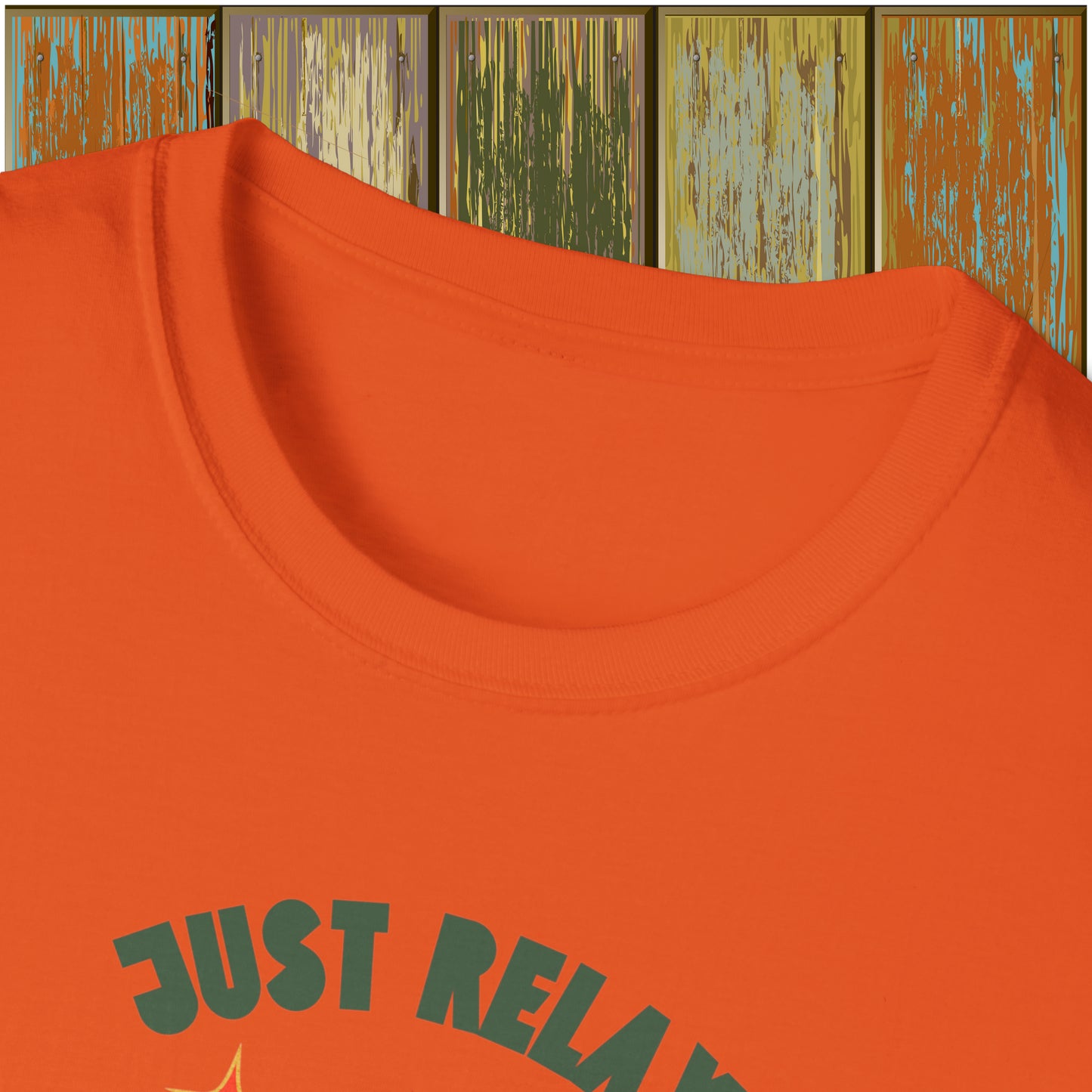 just relax women  Softstyle T-Shirt