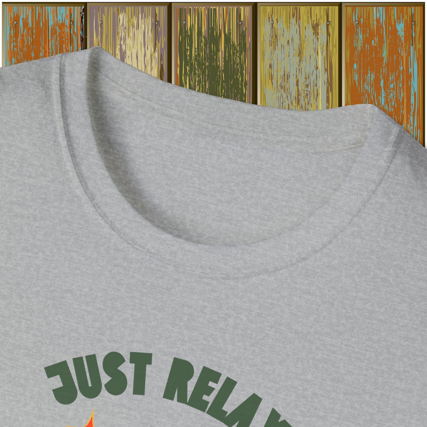 just relax women  Softstyle T-Shirt