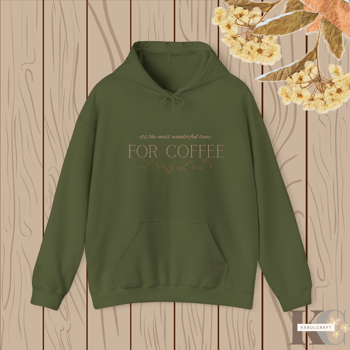 its the most wonderful time for coffee Hooded Sweatshirt