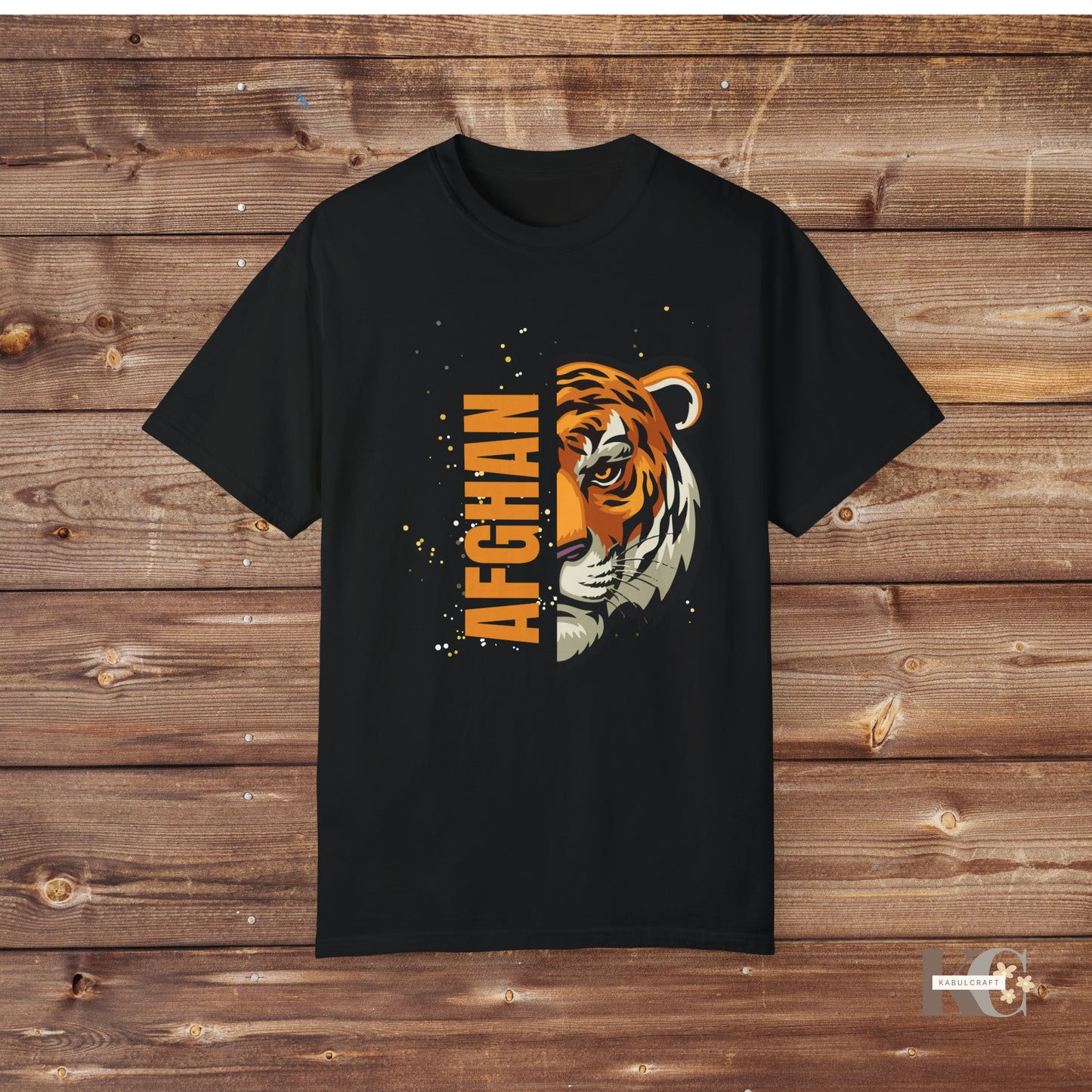 Men’s letter tiger T-shirt